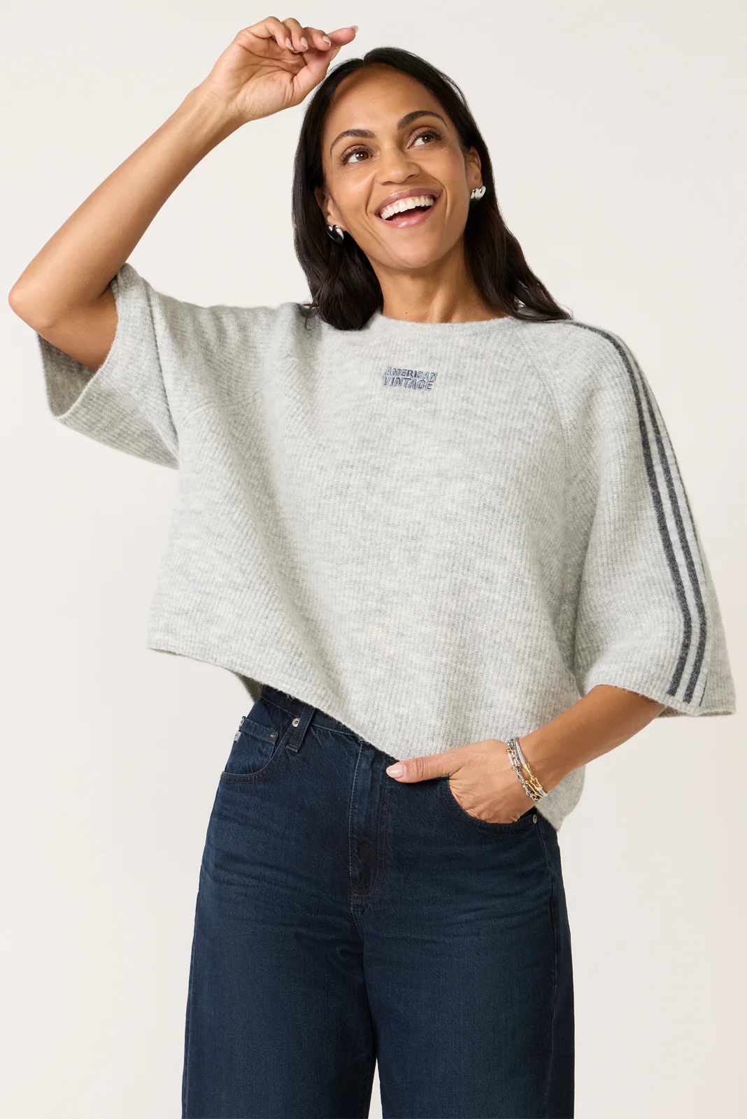 Vitow Elbow Sleeve Sweater - Image 5