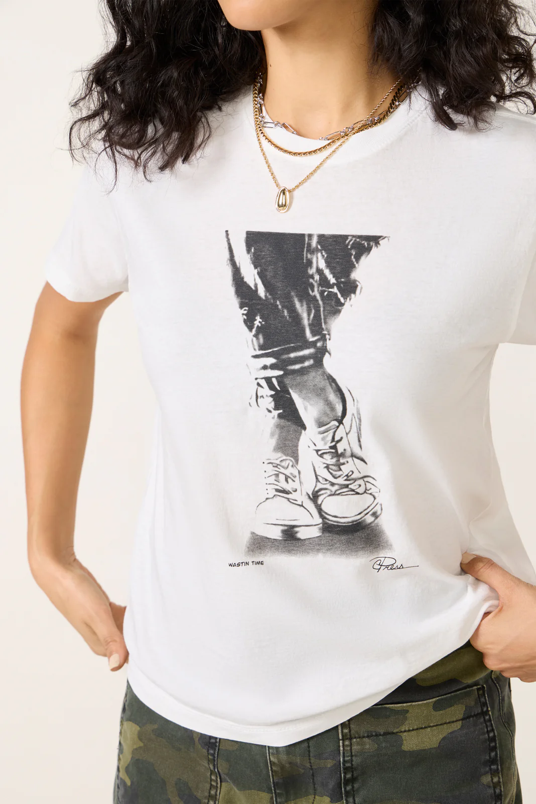 Wastin Time Mushie Tee - Image 3