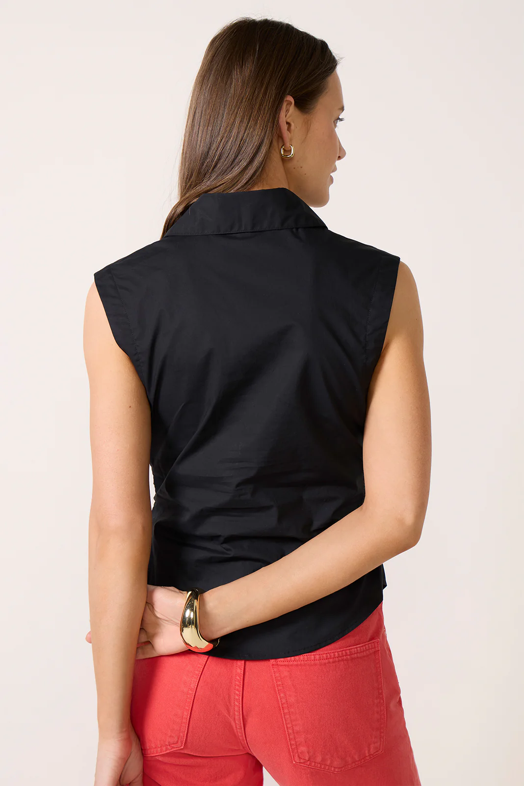 Willa Waist Gathered Shirt - Image 4