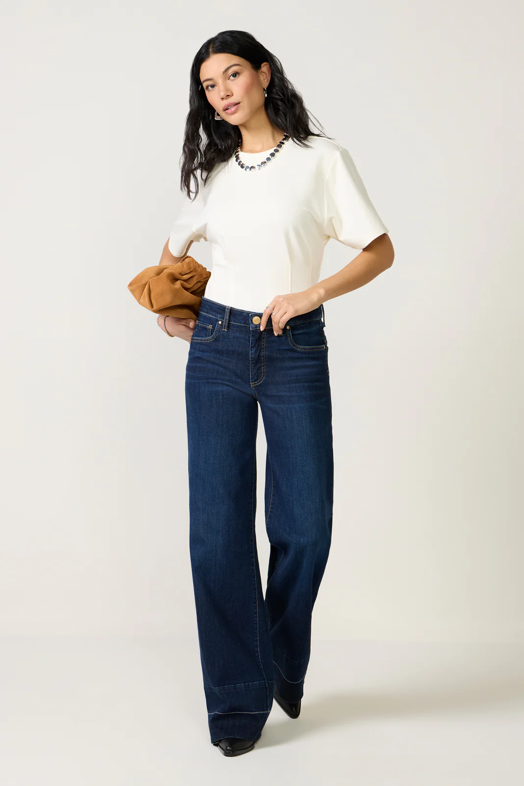 Xana Waist Detail Tee - Image 2