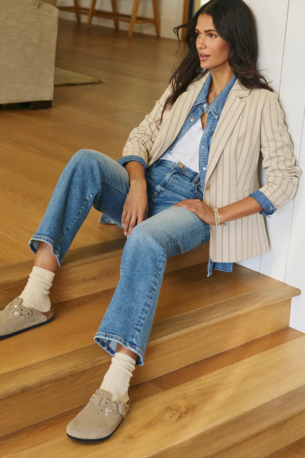 Xana Waist Detail Tee - Image 7