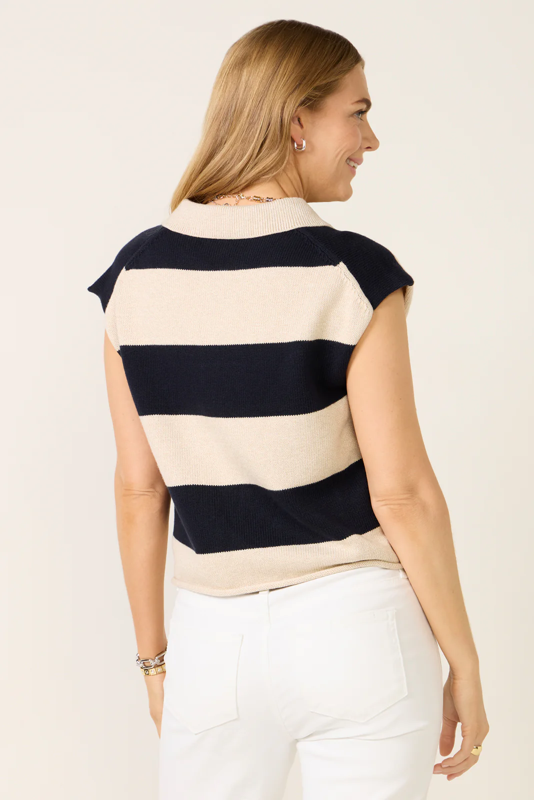 Zoella Sleeveless Collared Sweater - Image 4